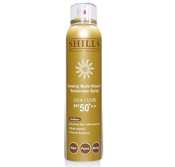 SHILLS Glowing Multi-Vitamin Sunscreen Spray SPF50 180ml
